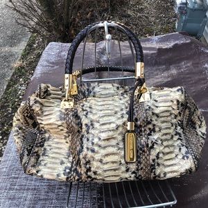 Michael Kors Collection Python Purse